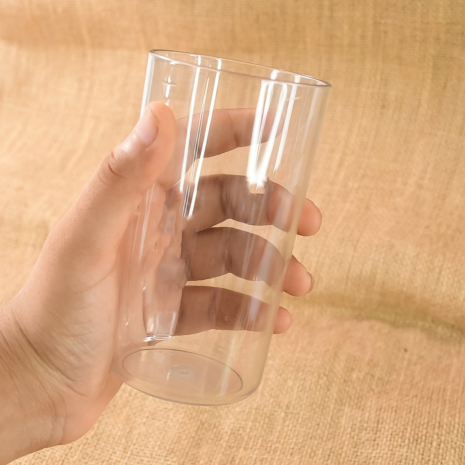 Apex Clear Plastic Tumbler  Glass Set  6-piece Unbreakable Apex Clear Plastic Tumbler  Glass Set  6-piece Unbreakable